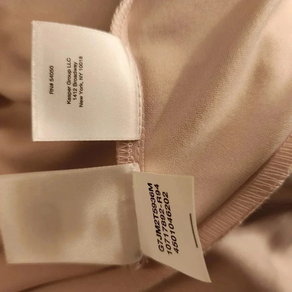 Anne Klein Light Pink Draped Blazer - Picture 5 of 8